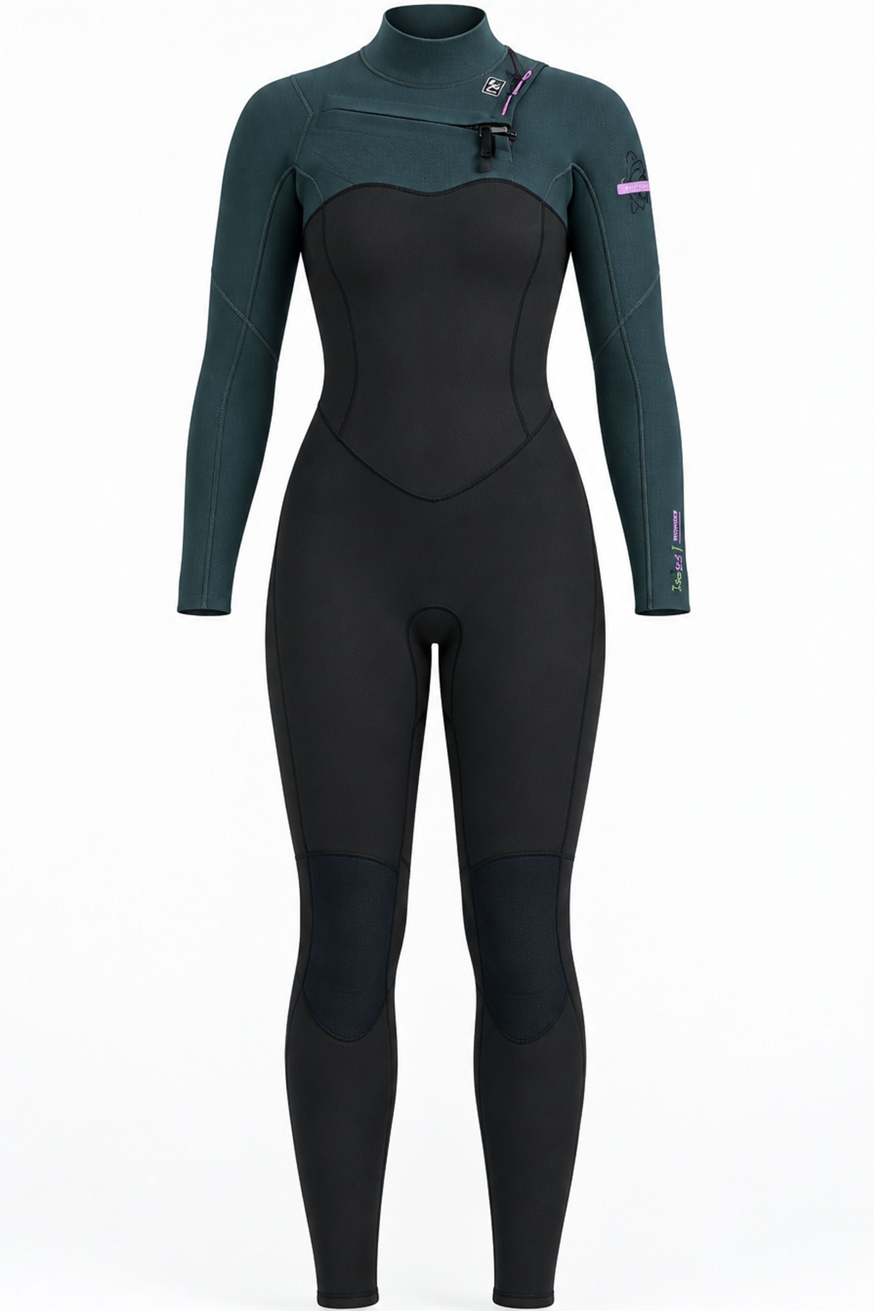 C-Skins-NuWave Solace 5/4/3 Dames Frontzip Wetsuit