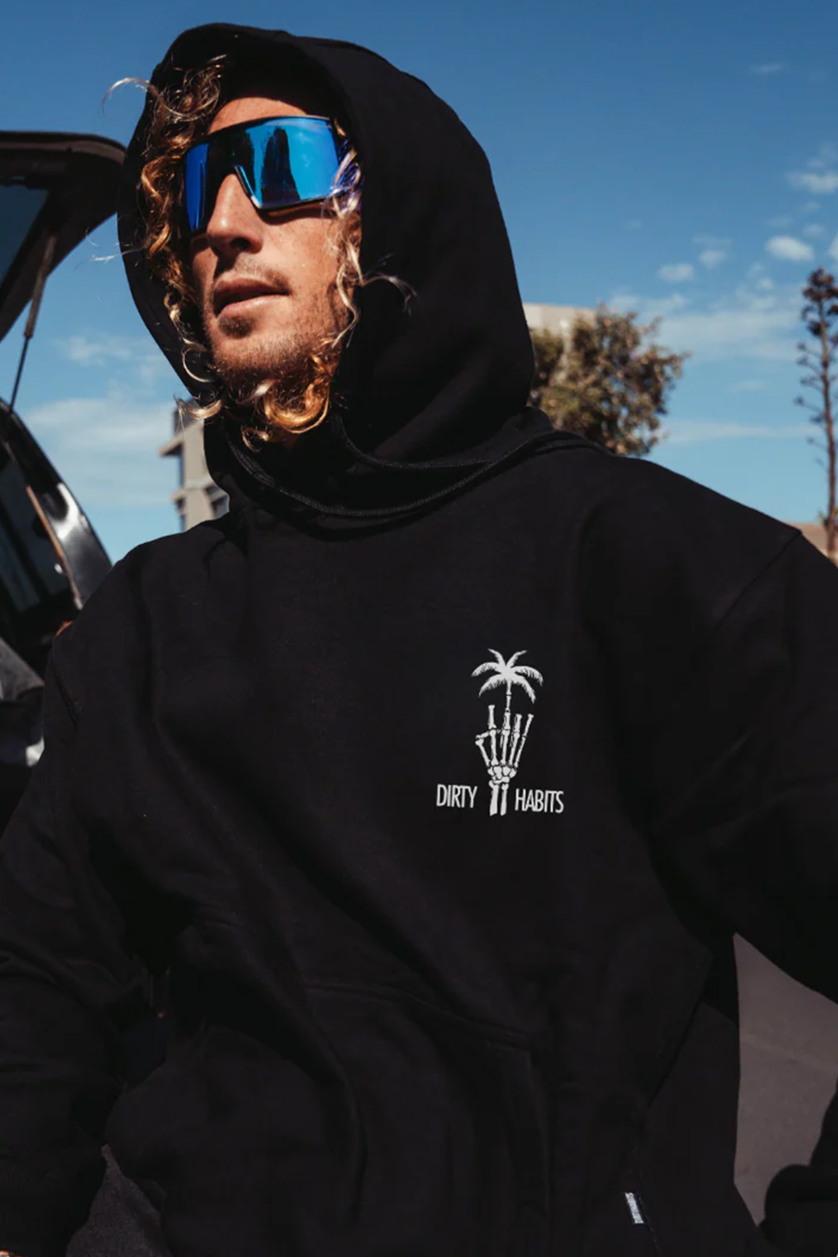Dirty Habits-Paradise Hoodie Oversize