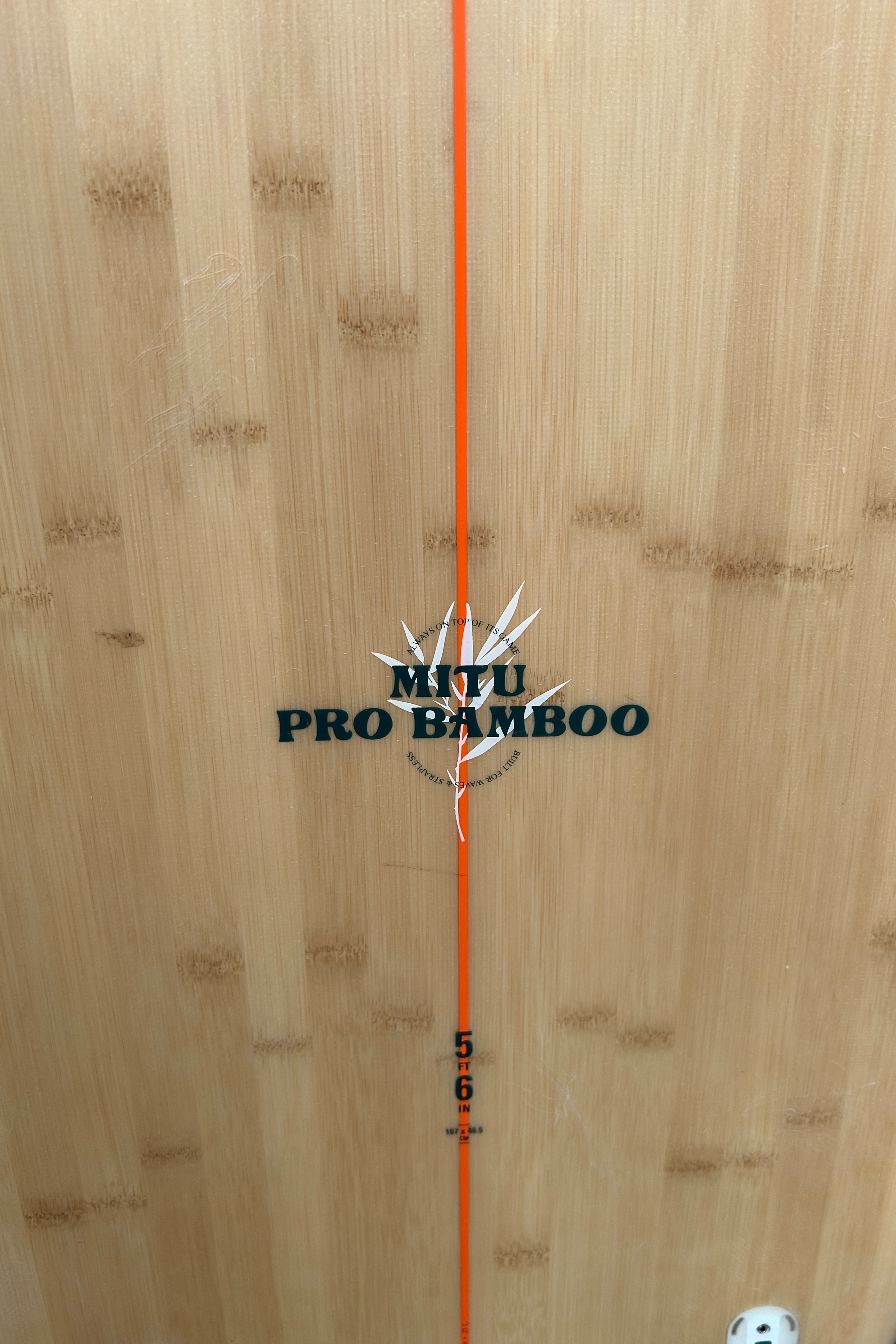 F-One-Mitu Pro Bamboo 2022 Surfboard (DEMO)
