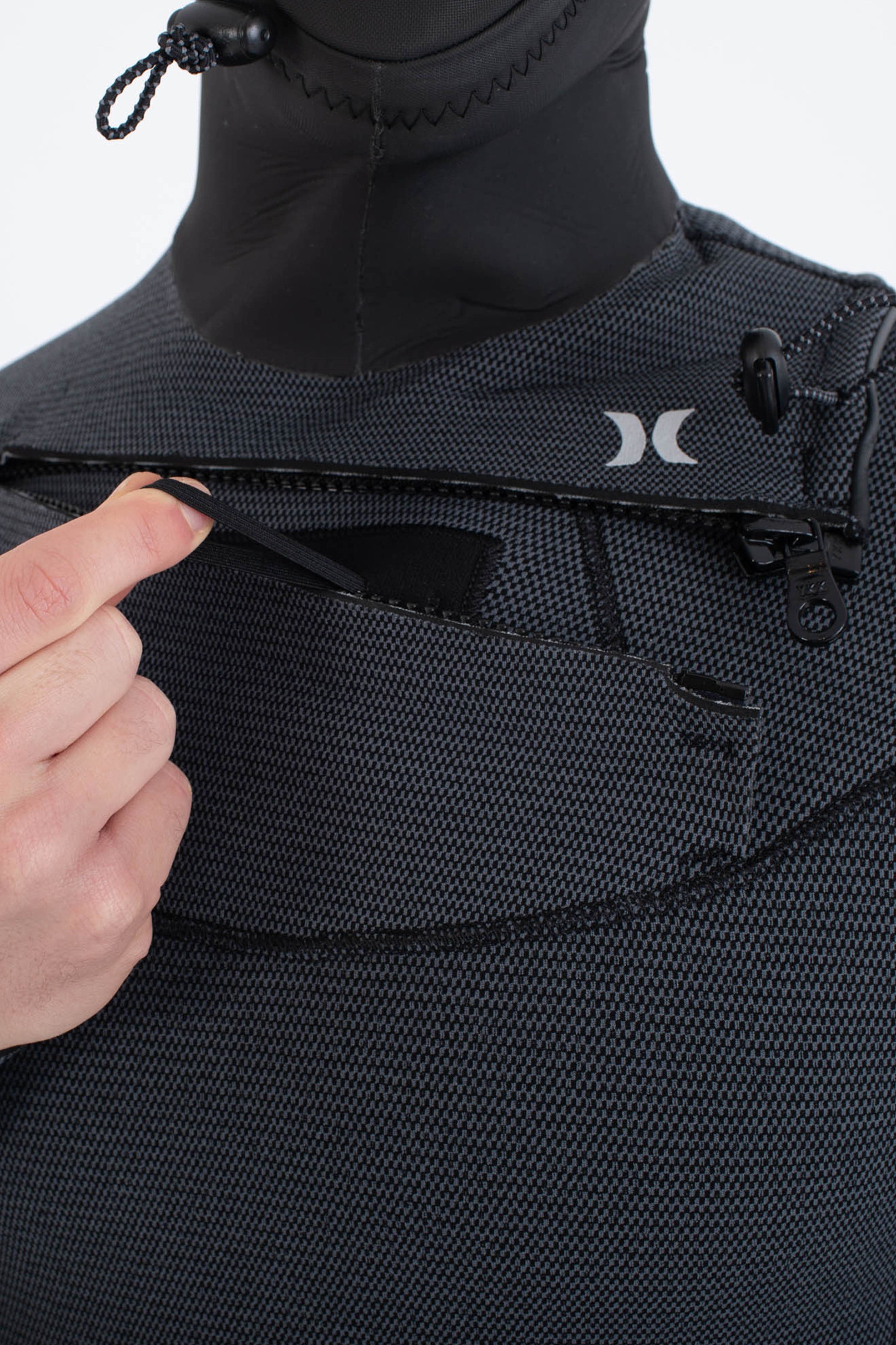 Hurley-Plus 5/3 Frontzip Hooded Wetsuit