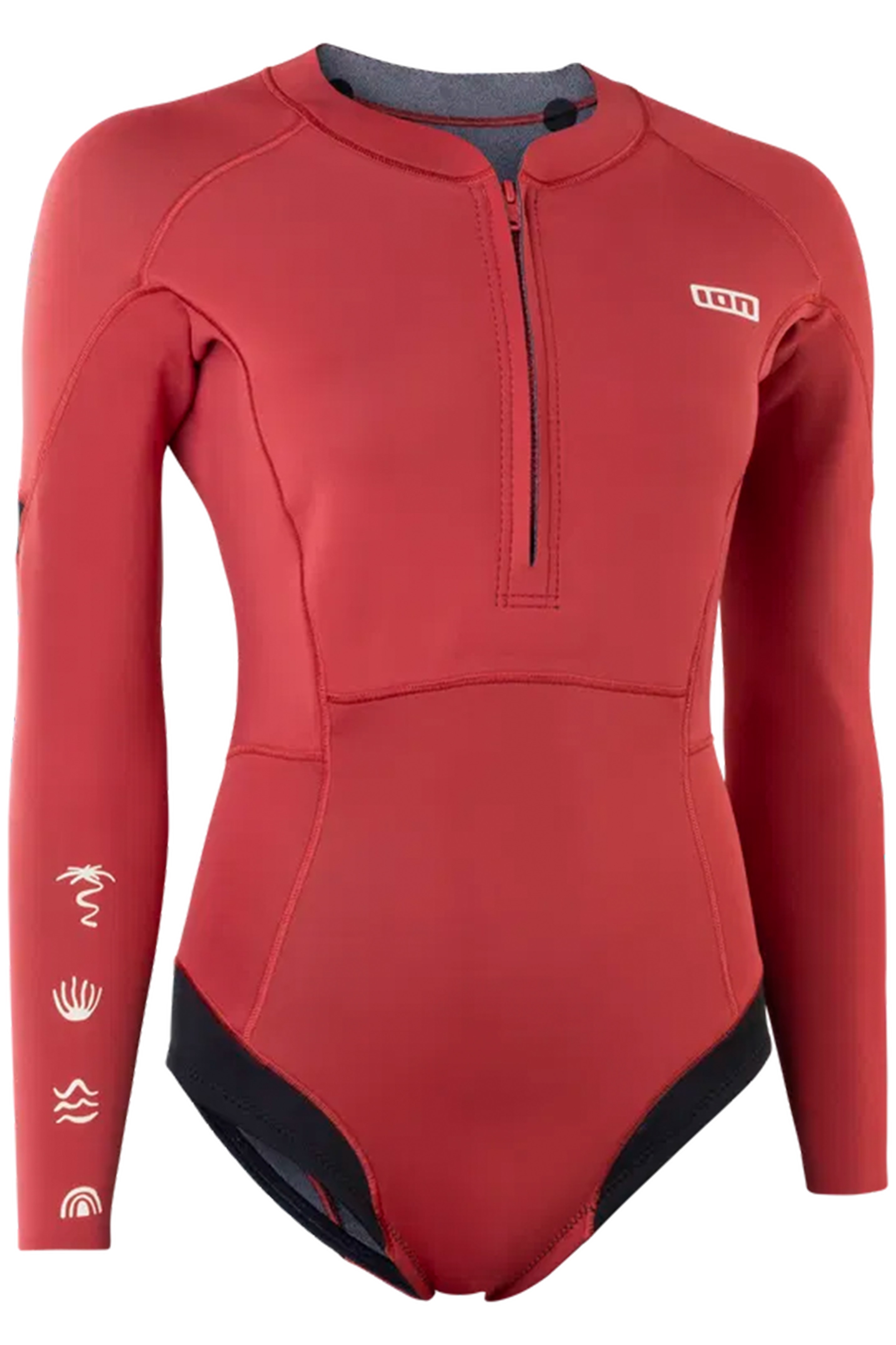 ION-Amaze Hot Shorty 1.5 LS Frontzip Women 2025 Wetsuit