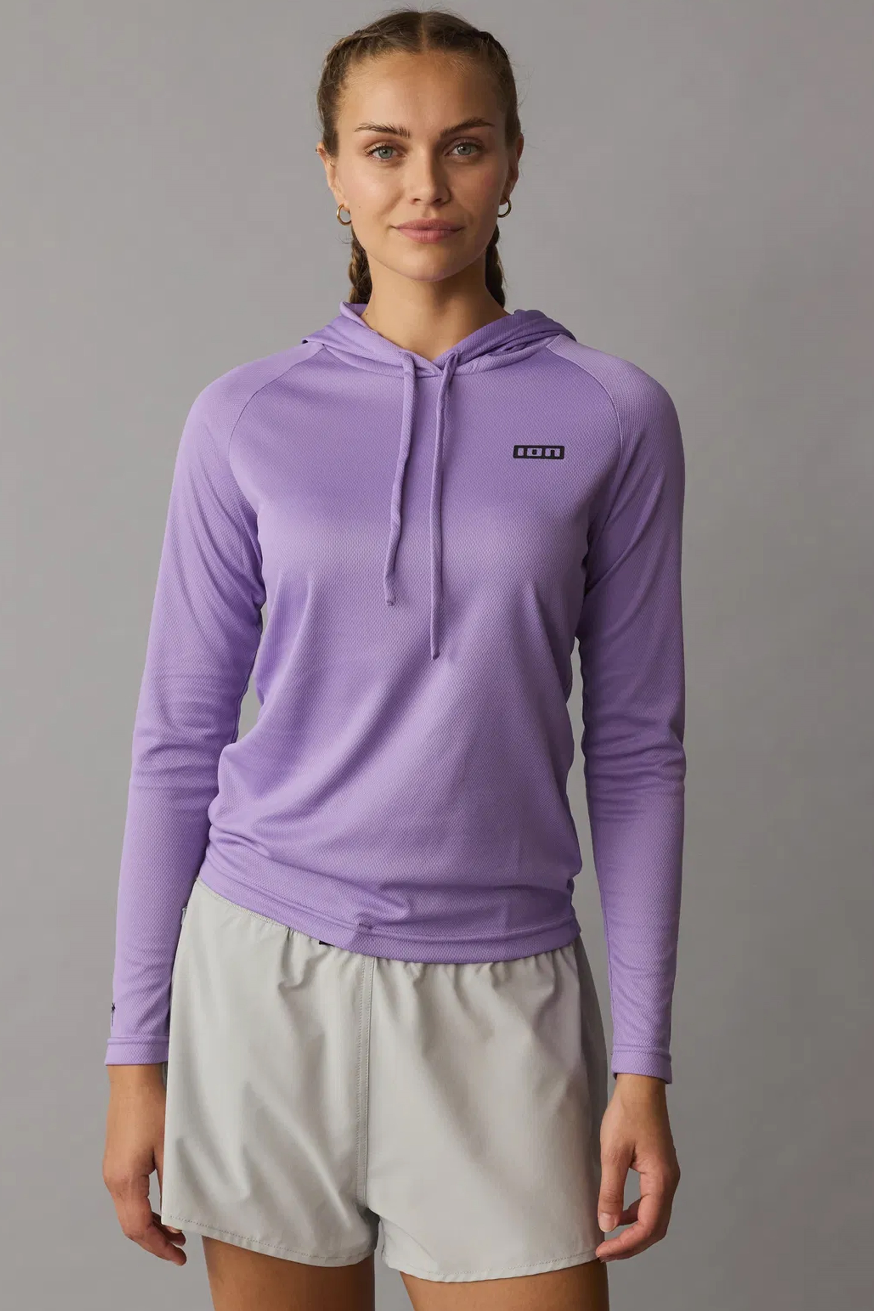ION-Wetshirt Hood LS Women