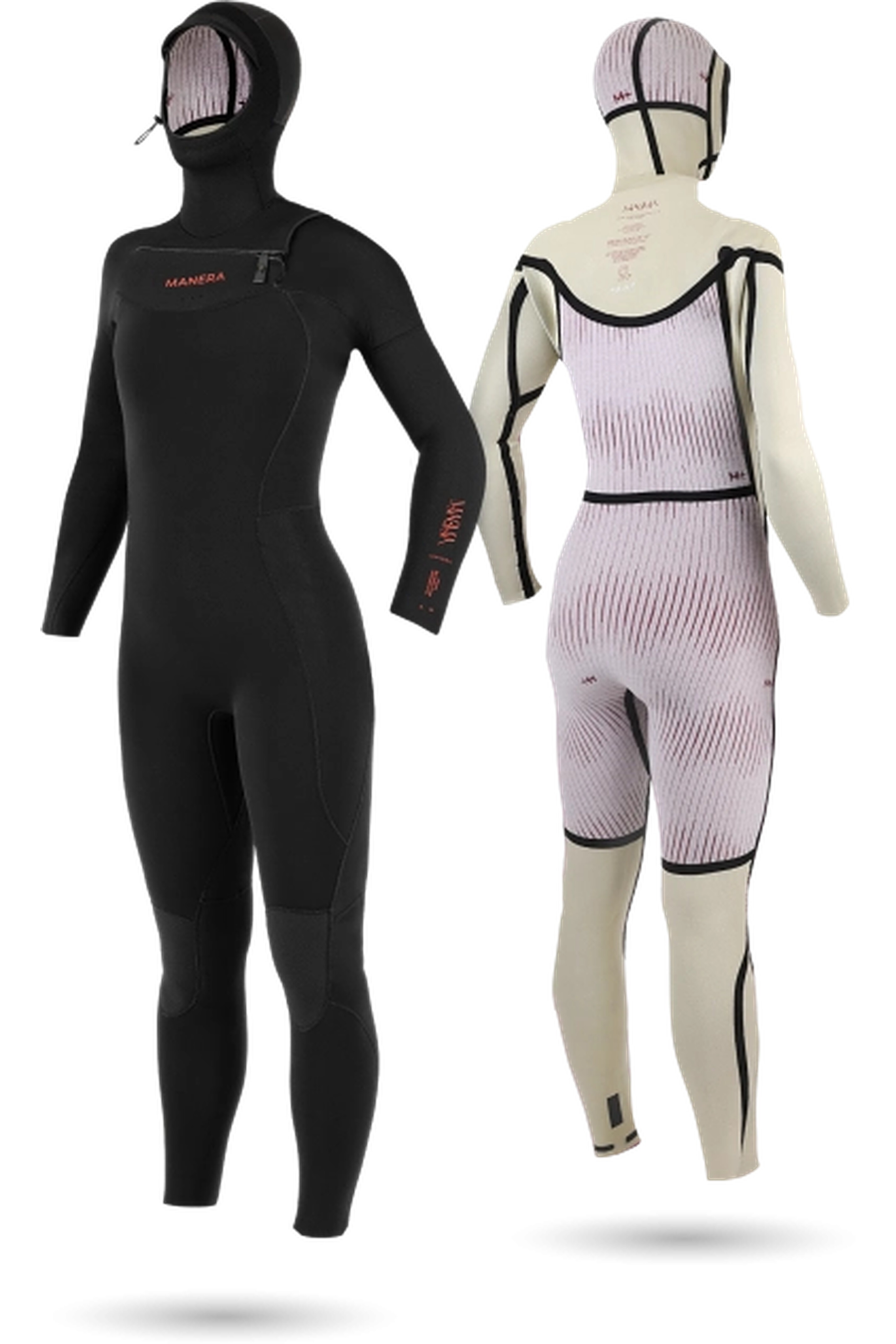 Manera-Magma 6/4 Frontzip Hooded Dames 2026 Wetsuit