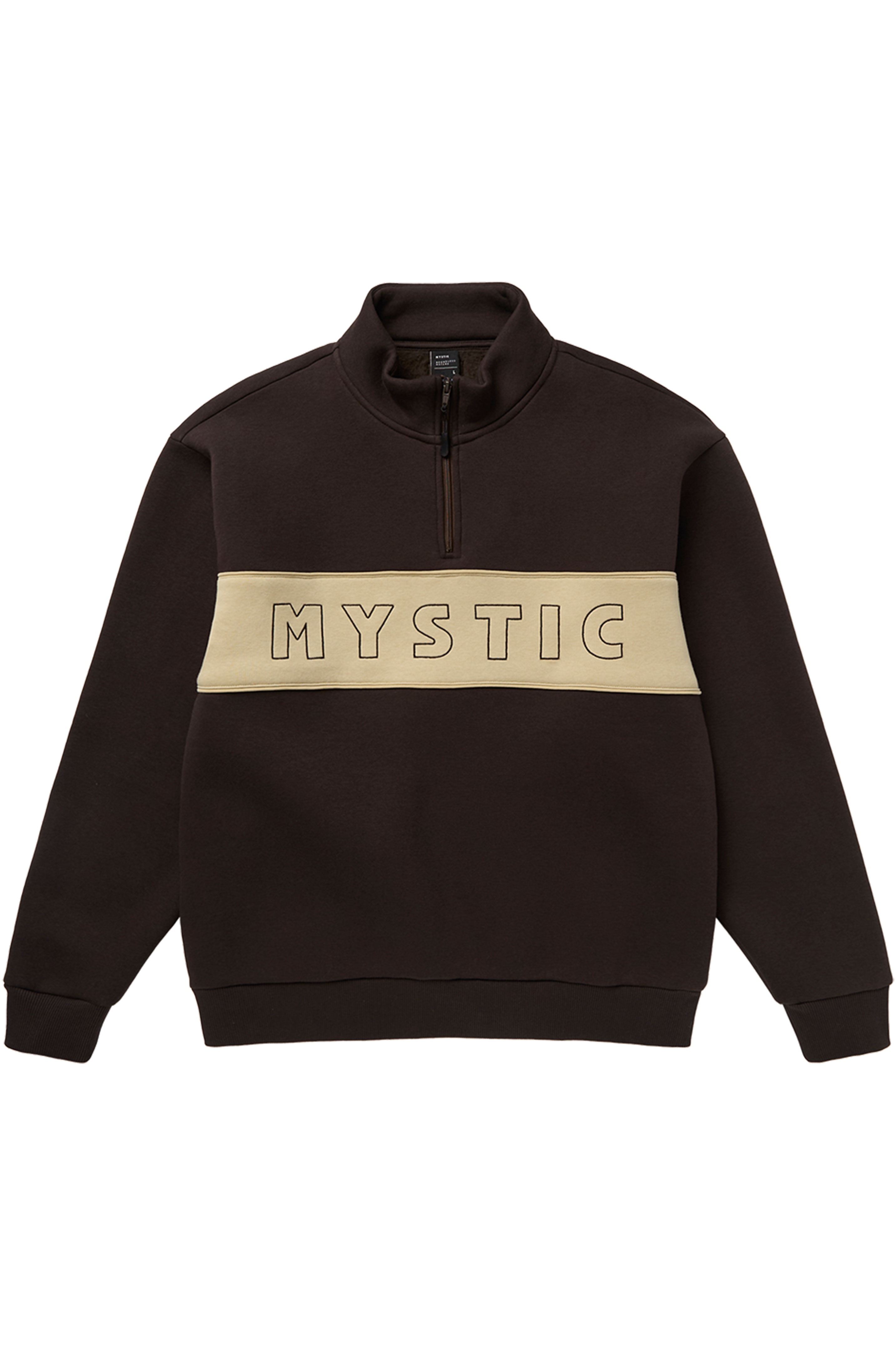 Mystic-Slate Half Zip Sweat