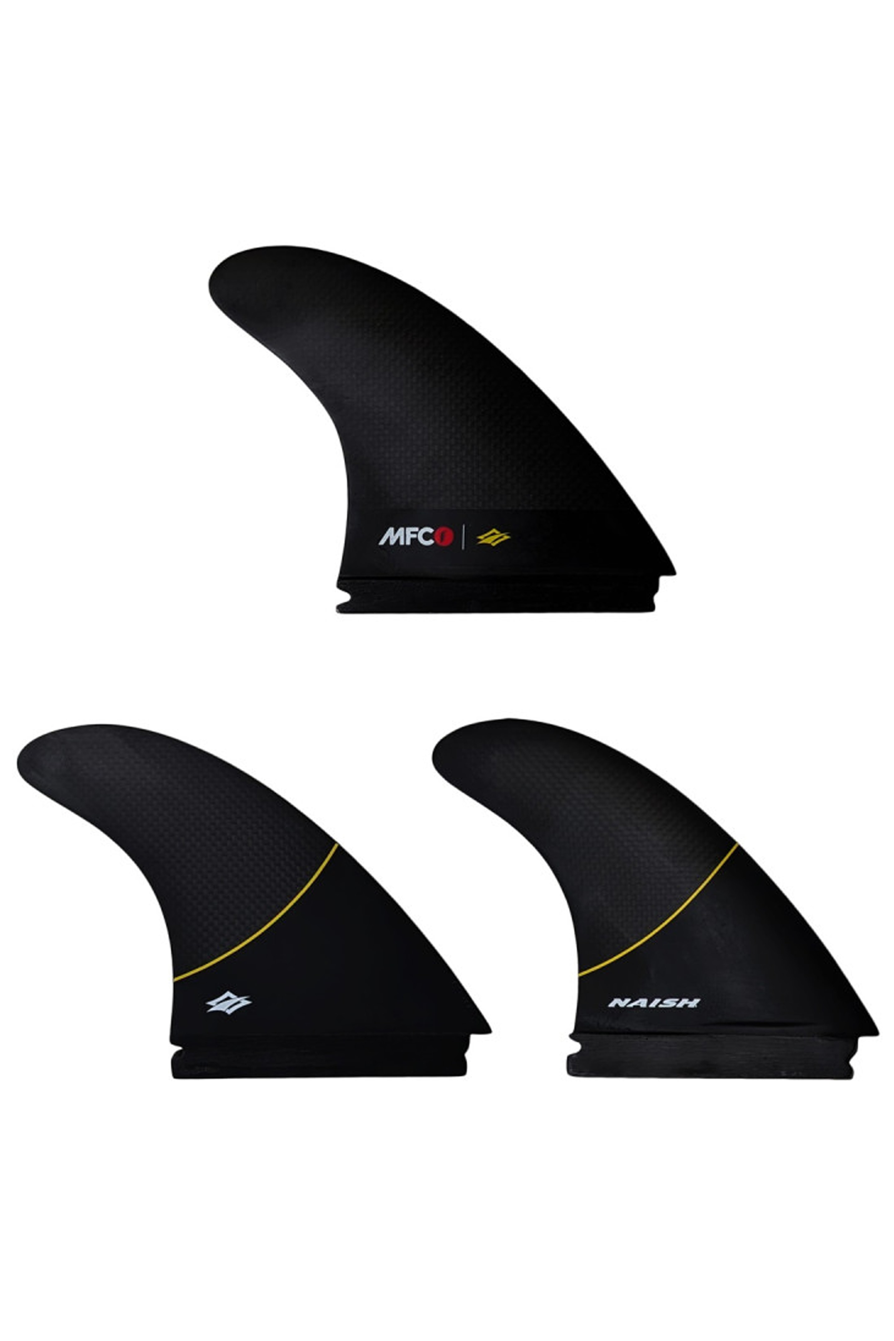 Naish-Future Thruster Fin Set