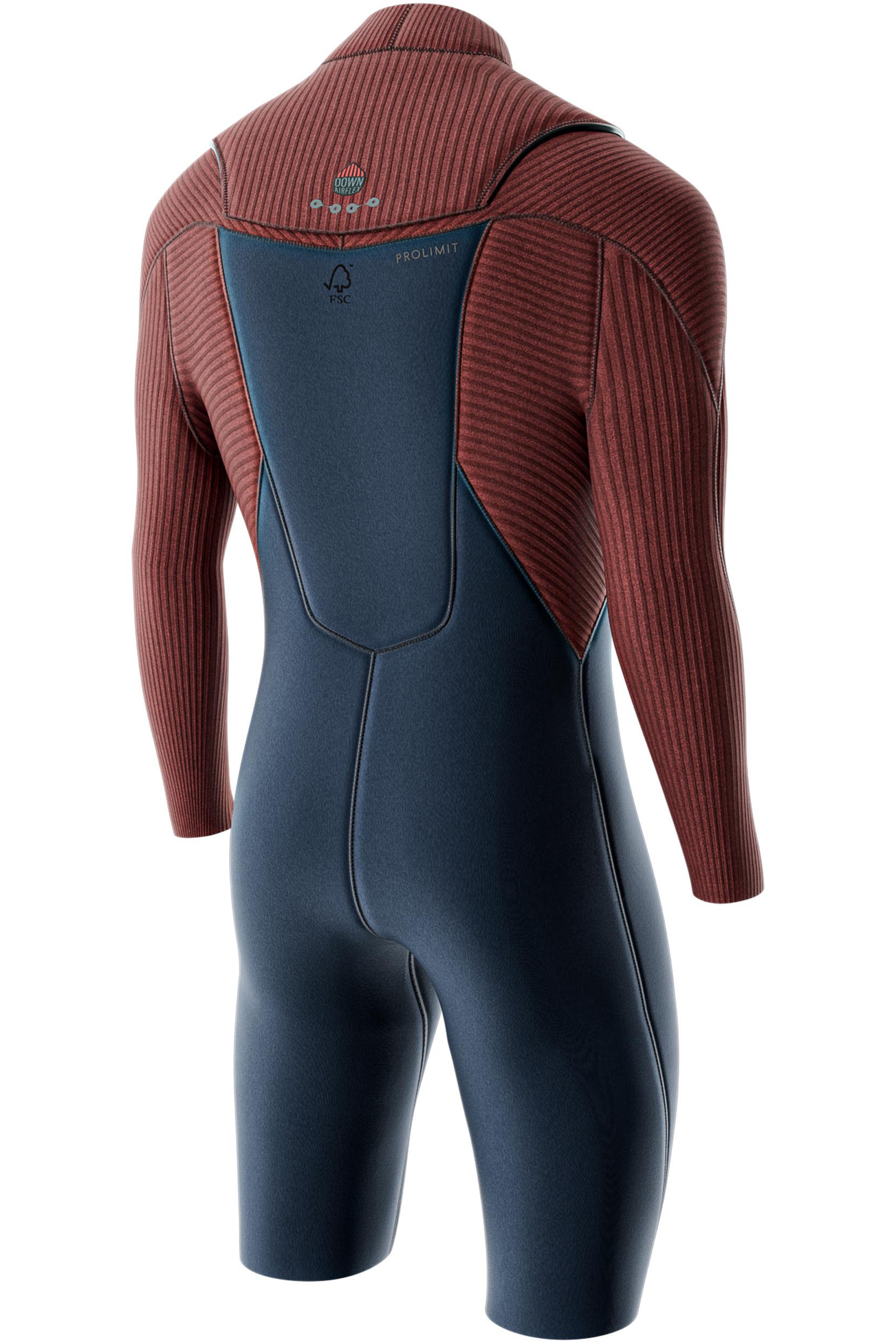 Prolimit-Predator Sunset 3/2 Longarm Shorty Double Frontzip 2025 Wetsuit