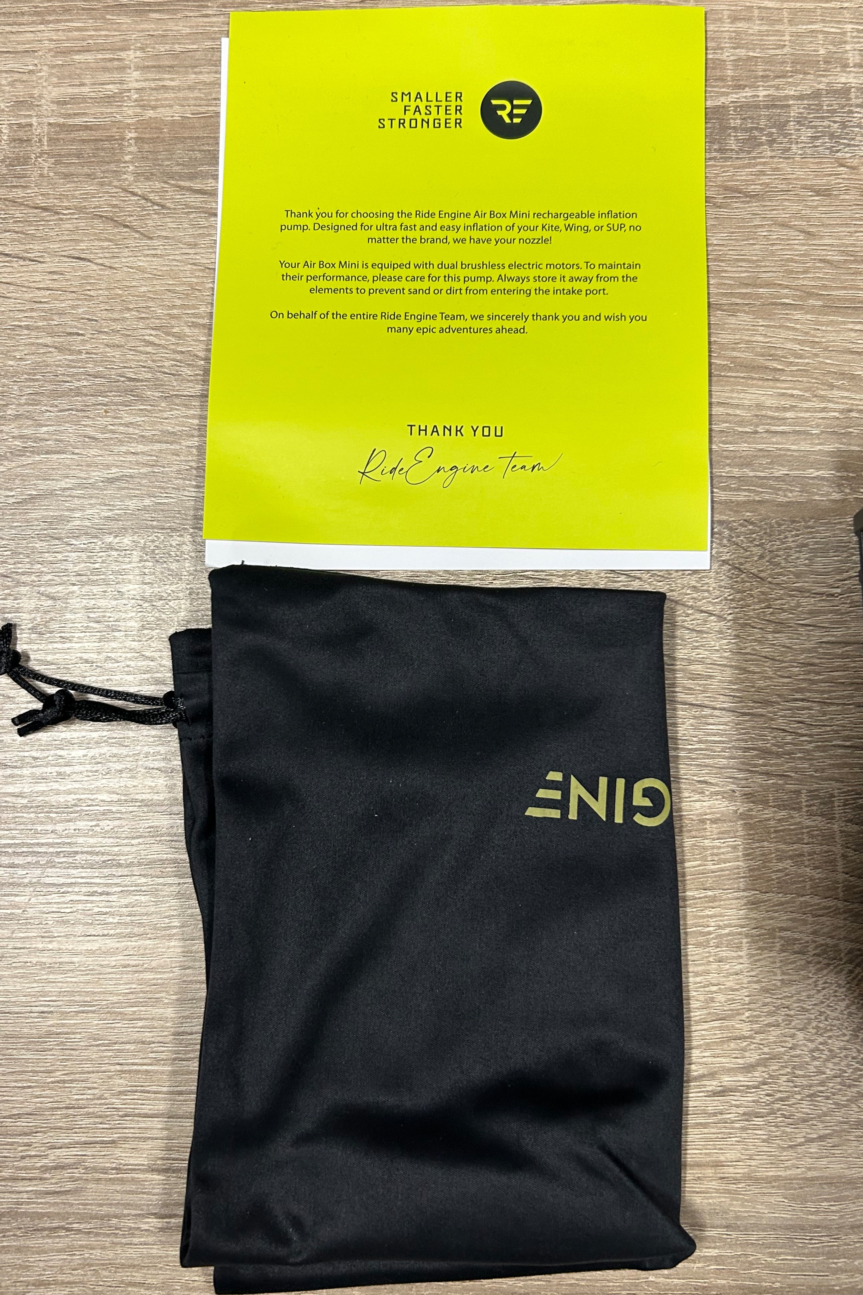 Ride Engine-Air Box Mini Electric Pump (DEMO)