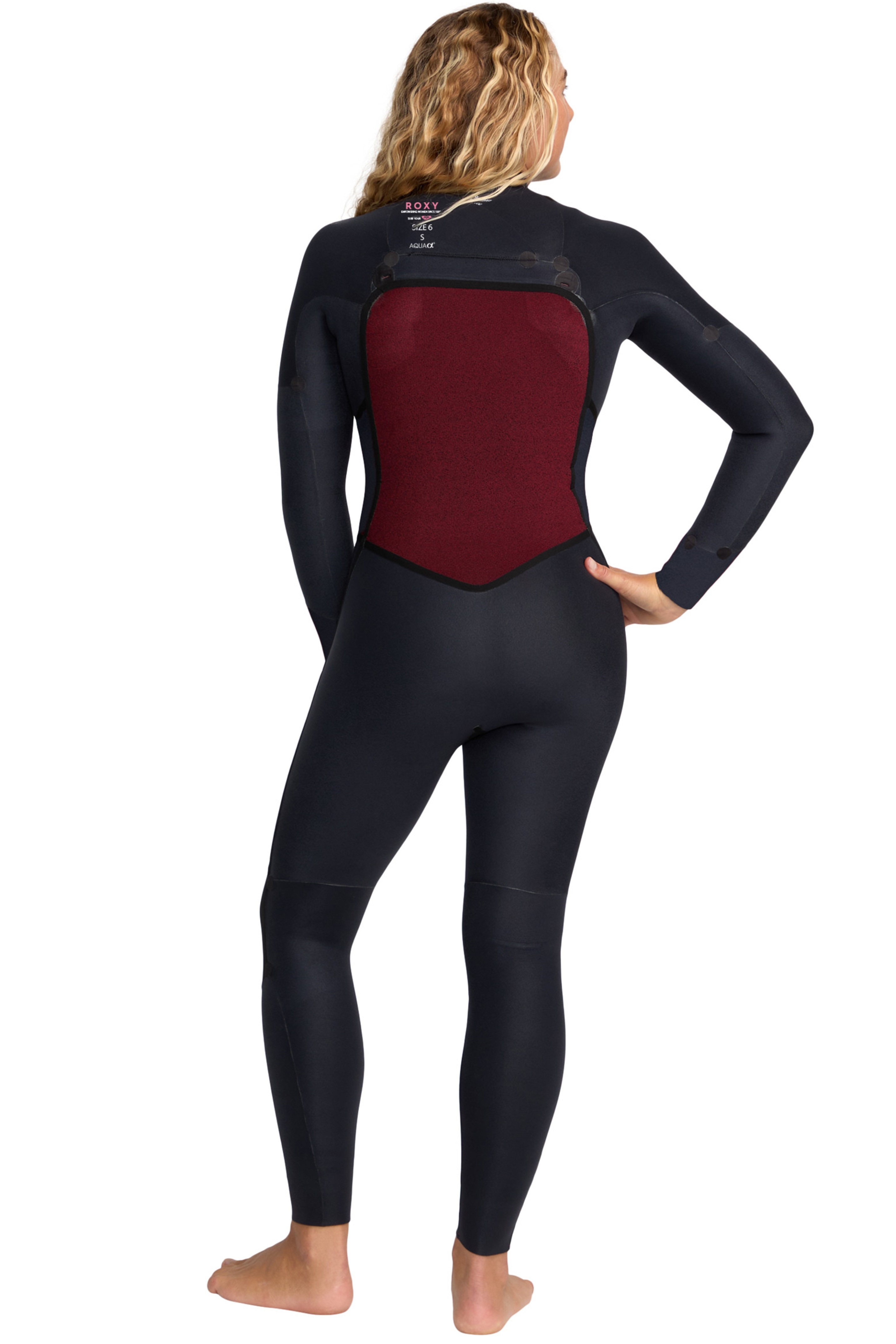 Roxy-Swell Natural 4/3 Frontzip Dames 2026 Wetsuit