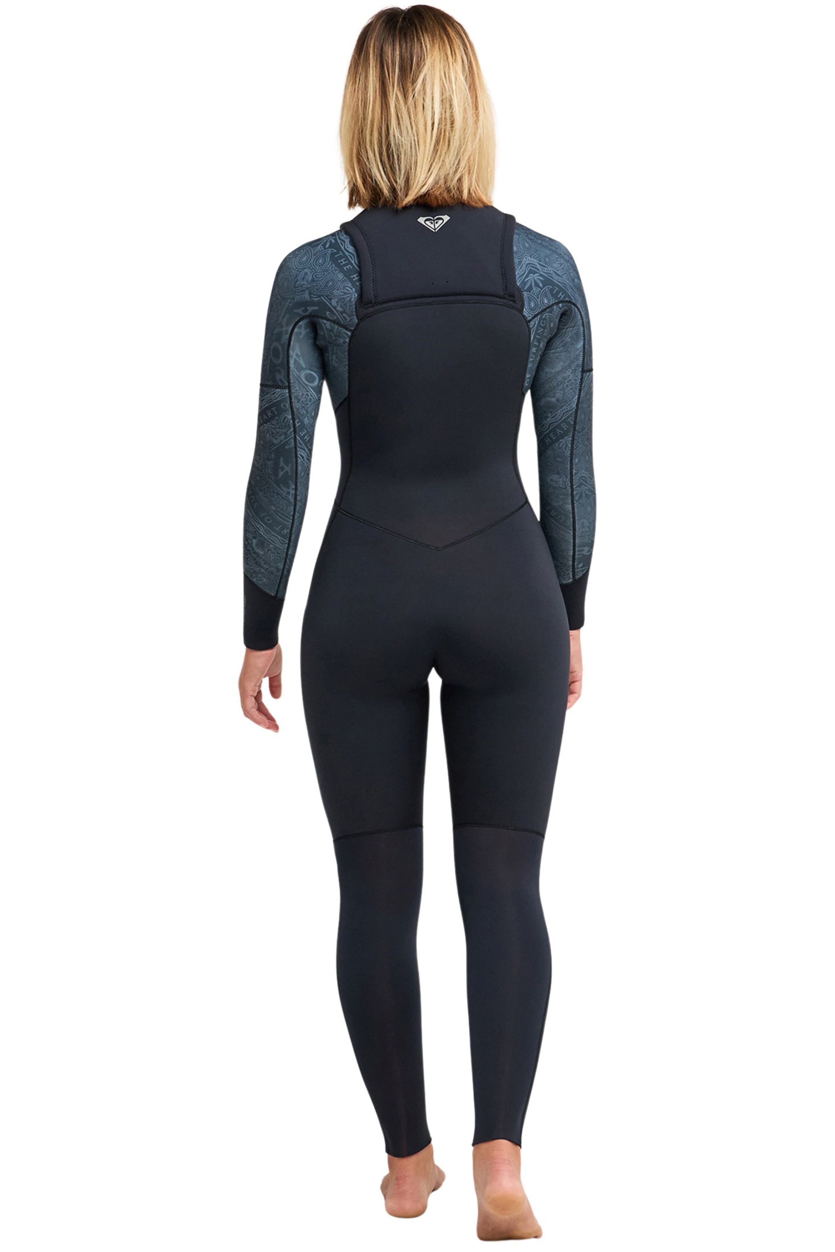 Roxy-Swell Natural 4/3 Frontzip Dames Wetsuit