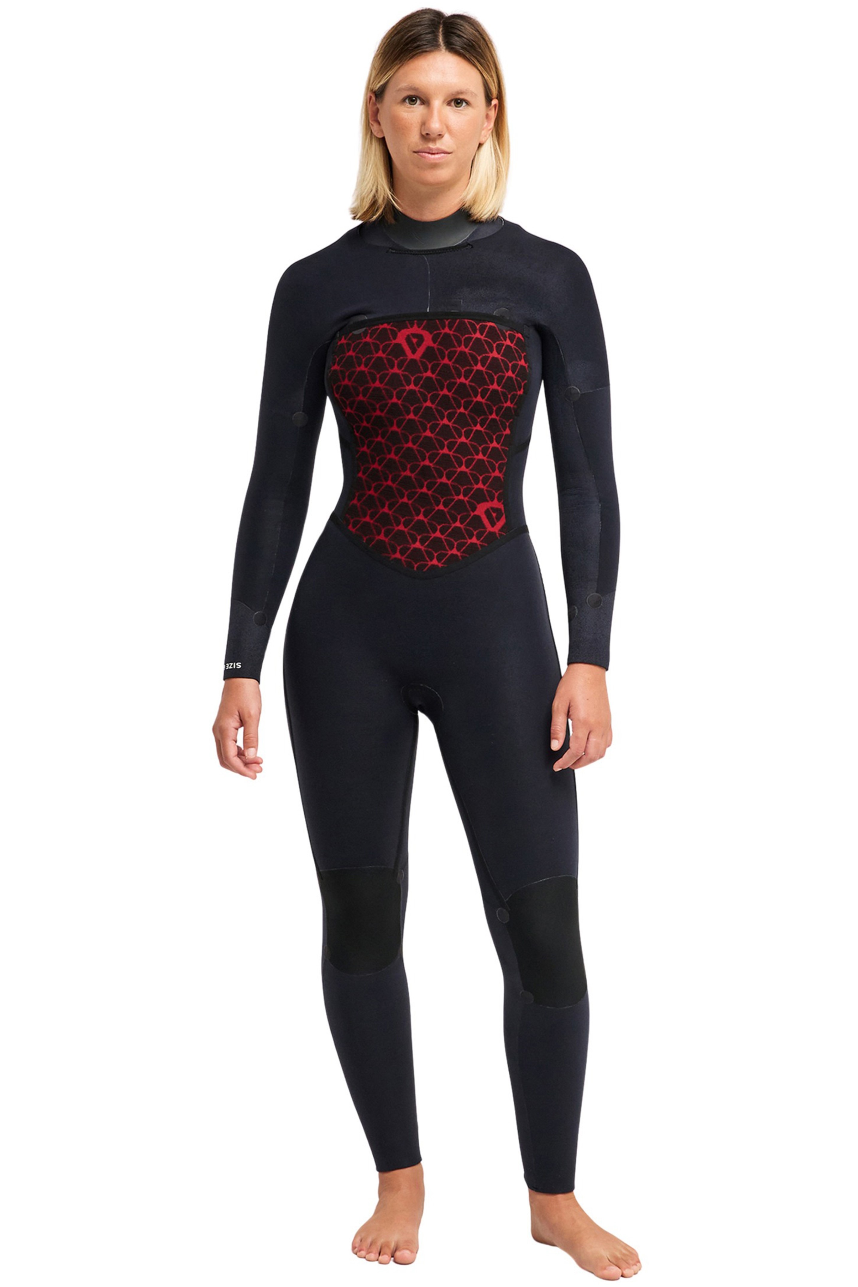 Roxy-Swell Natural 4/3 Frontzip Dames Wetsuit