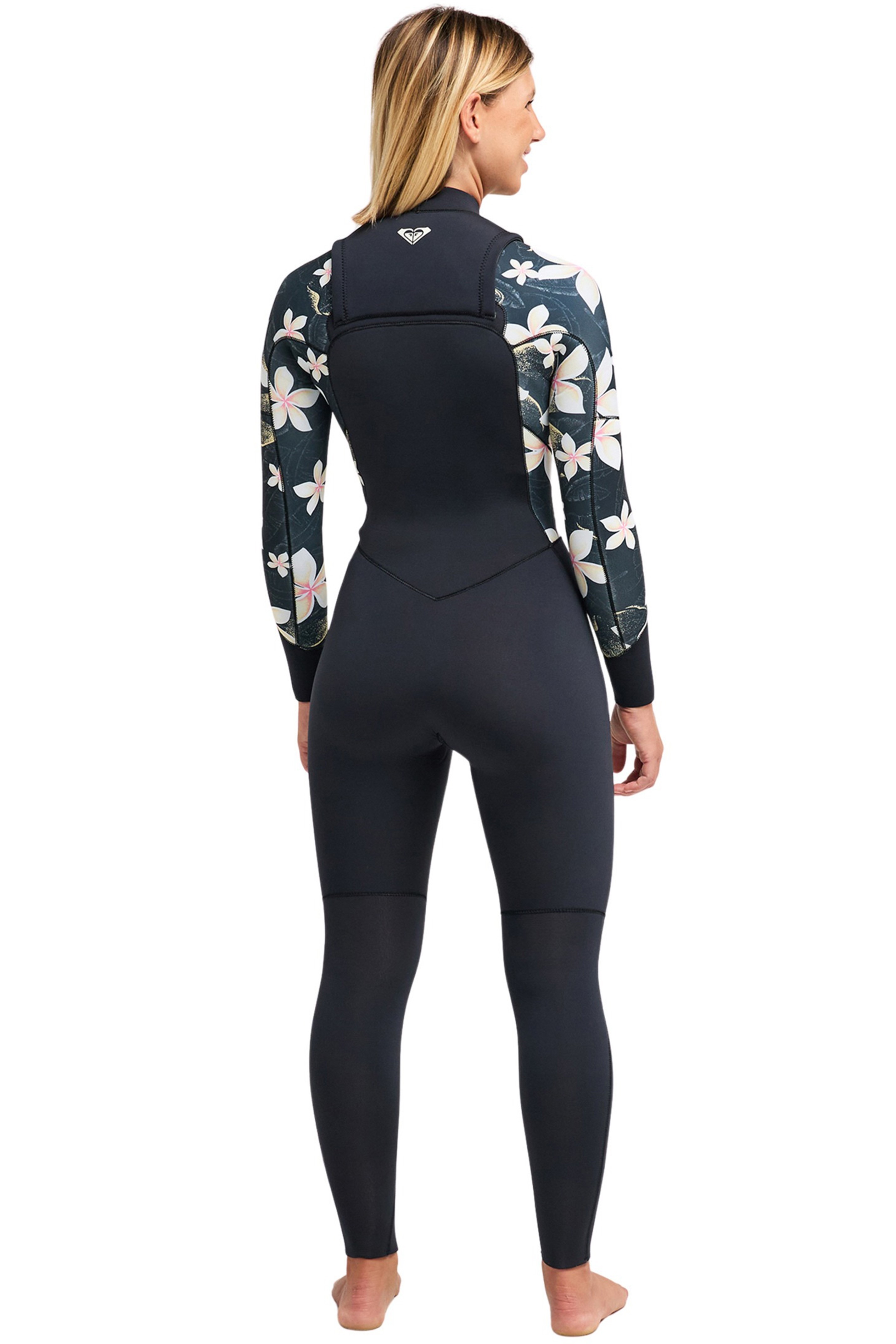 Roxy-Swell Natural 4/3 Frontzip Dames Wetsuit