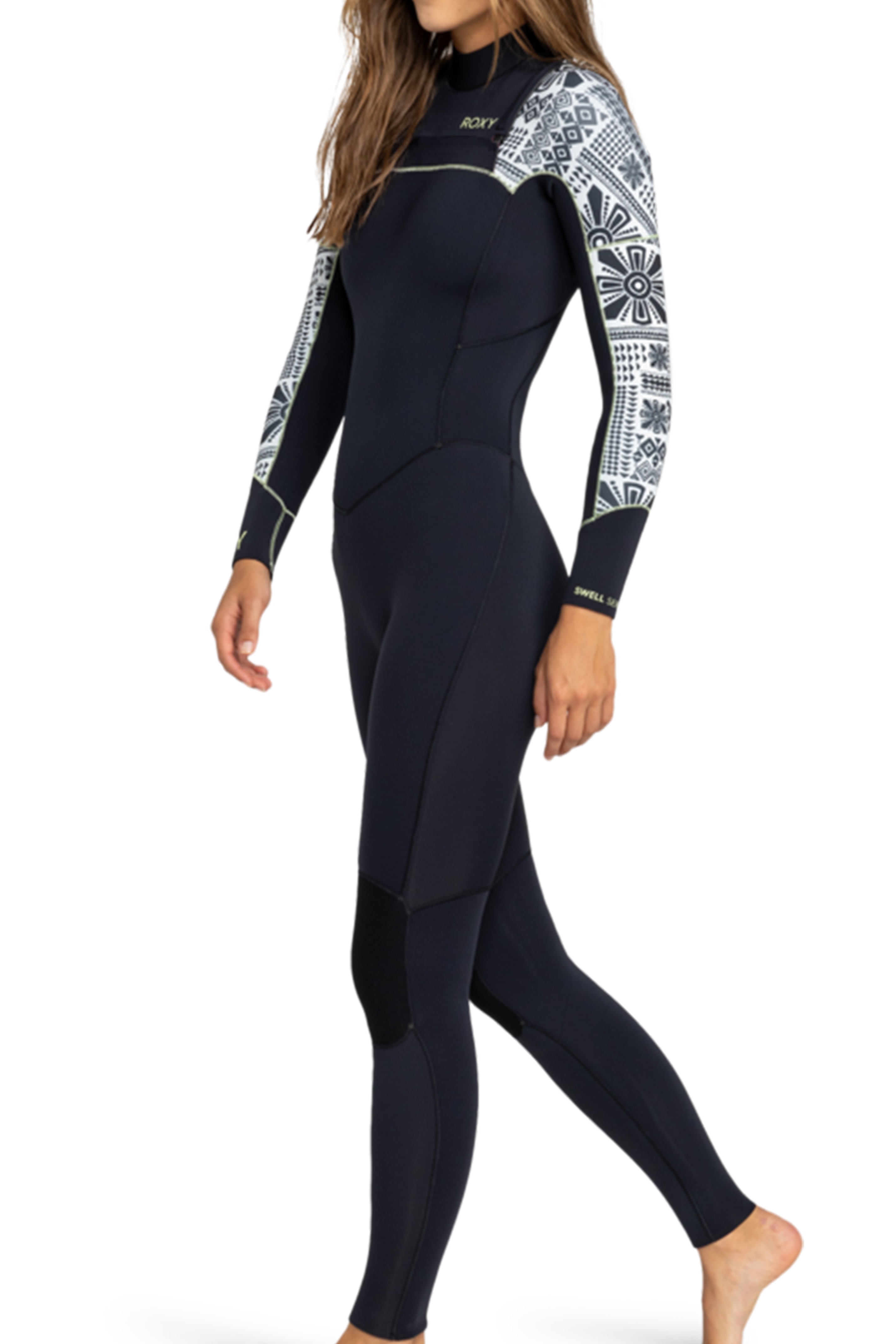Roxy-Swell Series 4/3 Frontzip Dames Wetsuit