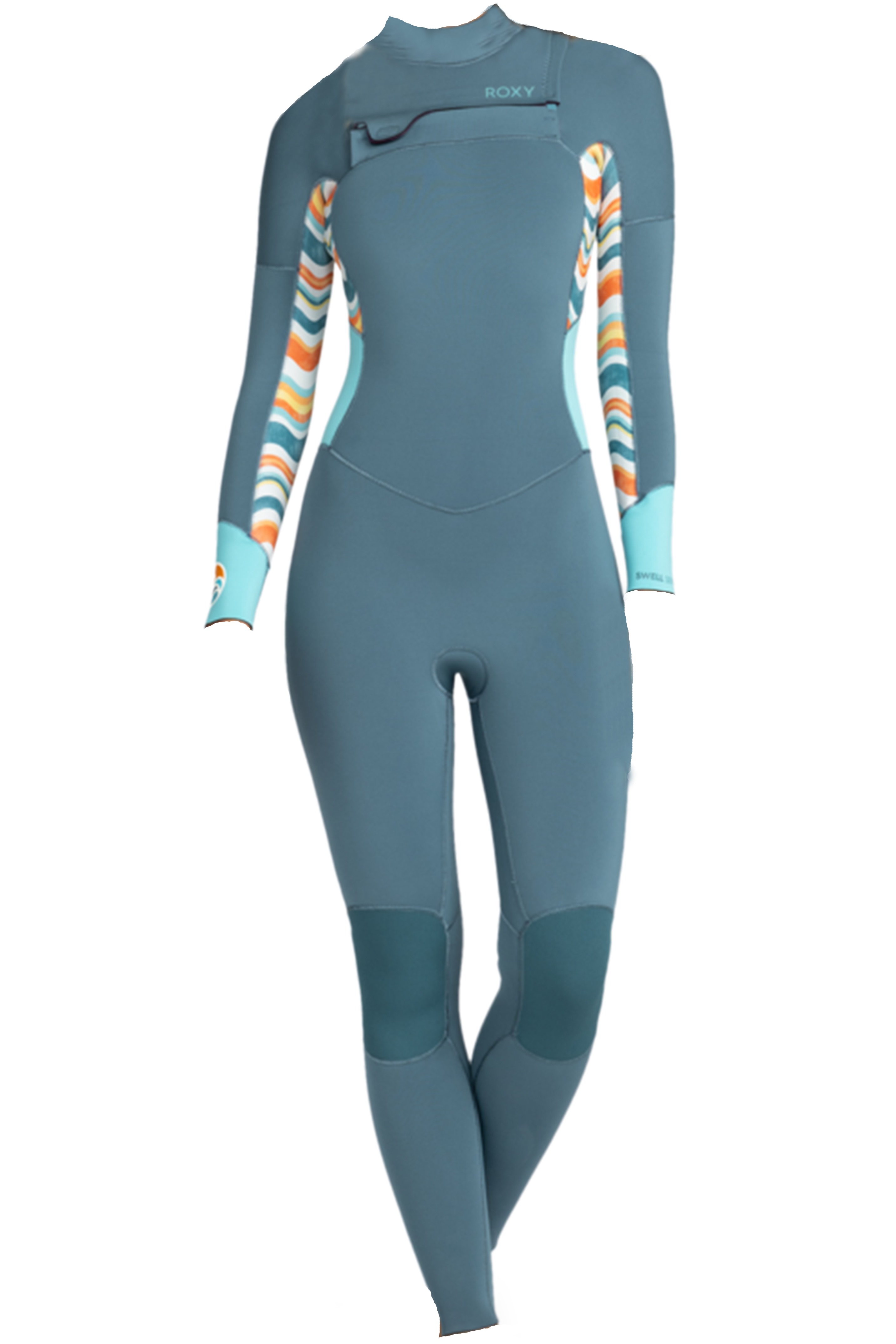 Roxy-Swell Series 4/3 Frontzip Dames Wetsuit