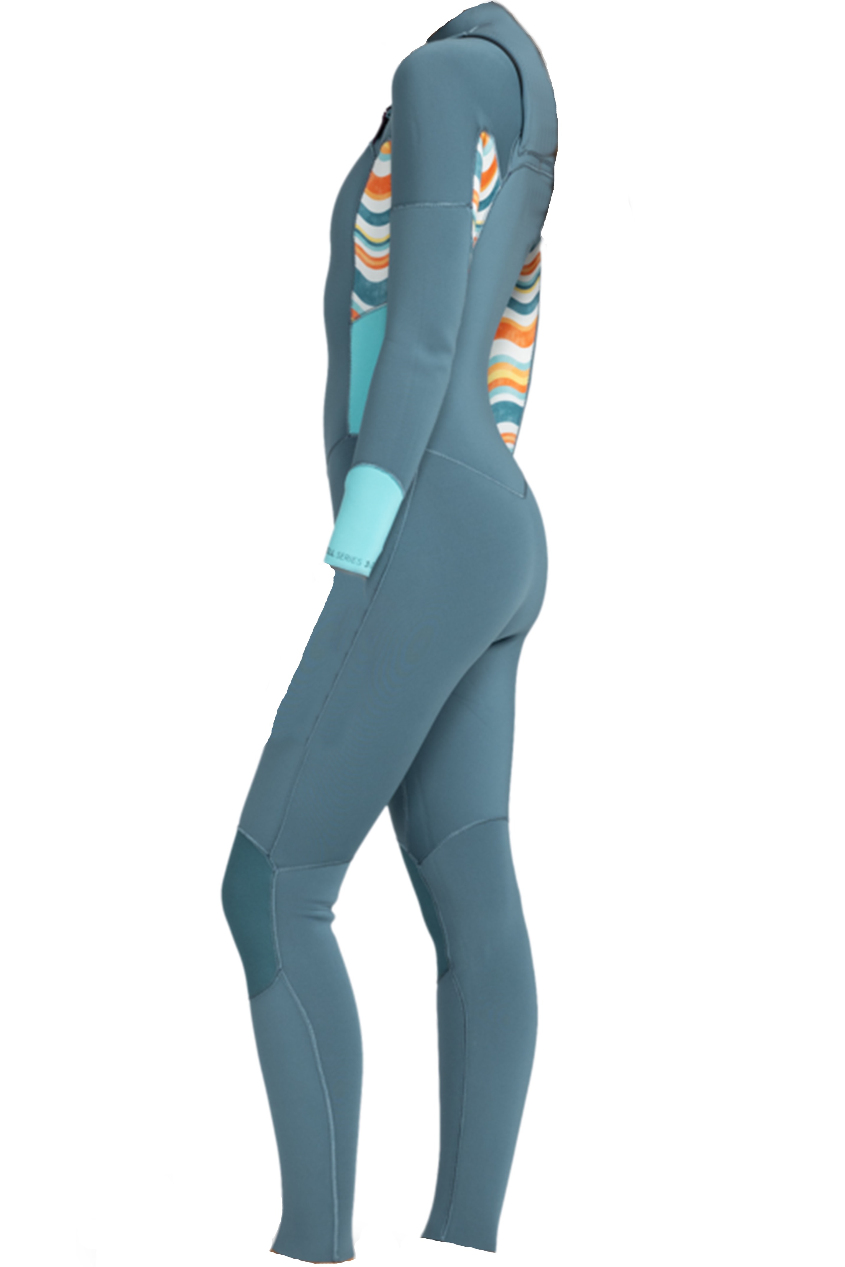 Roxy-Swell Series 4/3 Frontzip Dames Wetsuit